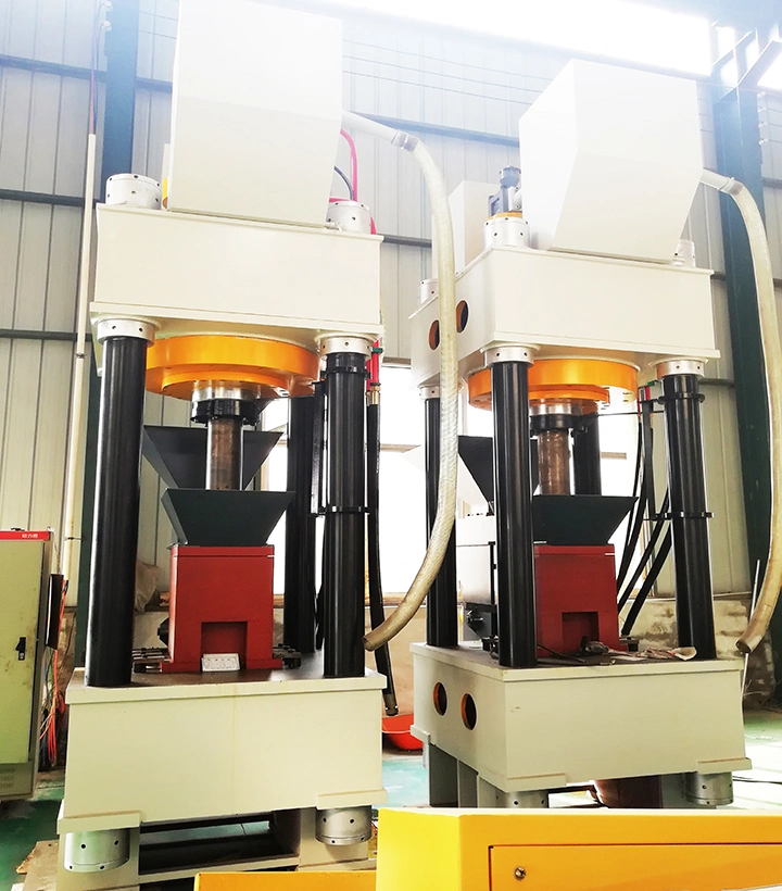 630 Tons Copper/Iron/Aluminum Chips Scrap Metal Briquetting Hydraulic Press with SGS