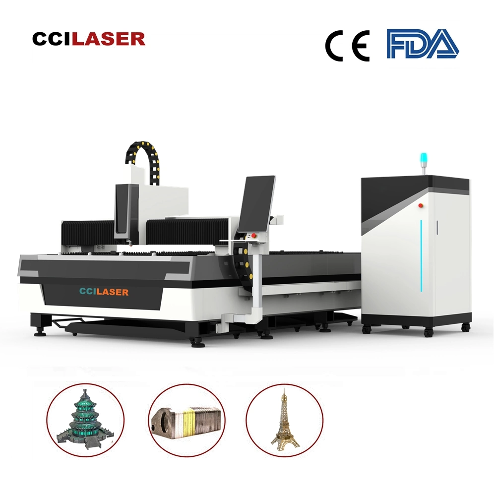 Cci Perfect Laser 1kw 2kw 1000W 3000W 3015 Ipg/Raycus/Max CNC Metal /Stainless Steel/Iron/Aluminum/Copper/Ss/Ms Plate Fiber Laser Cutter Cutting Machine Price