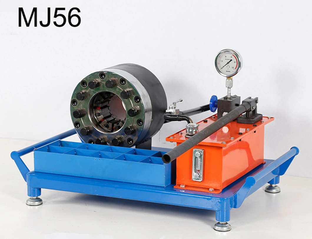 Manual 2&prime;&prime; 3&prime;&prime; Mjhyd 56 Industrial PVC Air Conditioner Crimping Machine Hydraulic Hose Crimper by Hand Vehicle Pipe Press