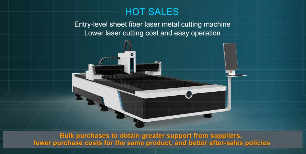 Factory Direct Supply 3000W 6000W Steel Sheet Laser Cutting Machine