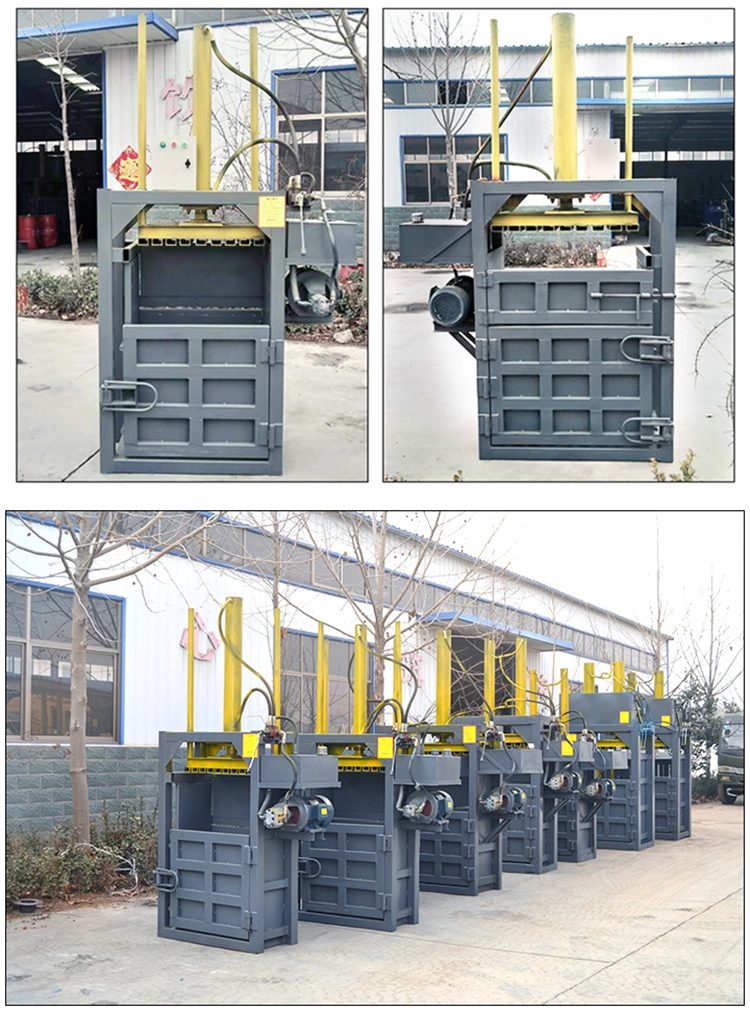 Scrap Metal Press Machinery for Sale Pet Bottle Pressing Machine Hydraulic Baling Press Manufacturers