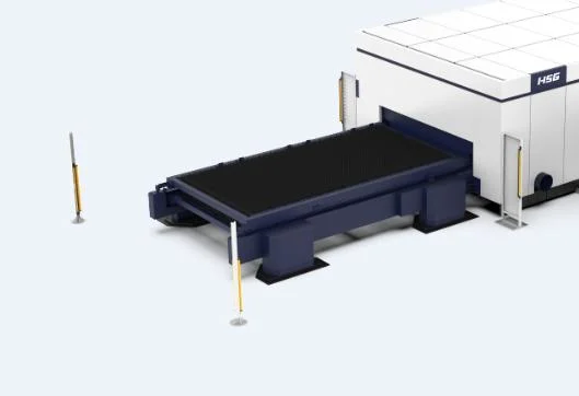 Ipg Fiber Laser Cutting Machine with Exchange Table 4020 2000W for Ms Ss CS Metal Plate Industrial