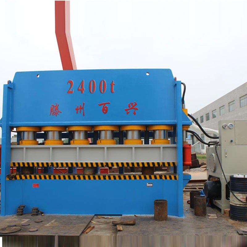 2400tons Door Frame Ebossing Machine Metal Plate Cold Pressure Hydraulic Press