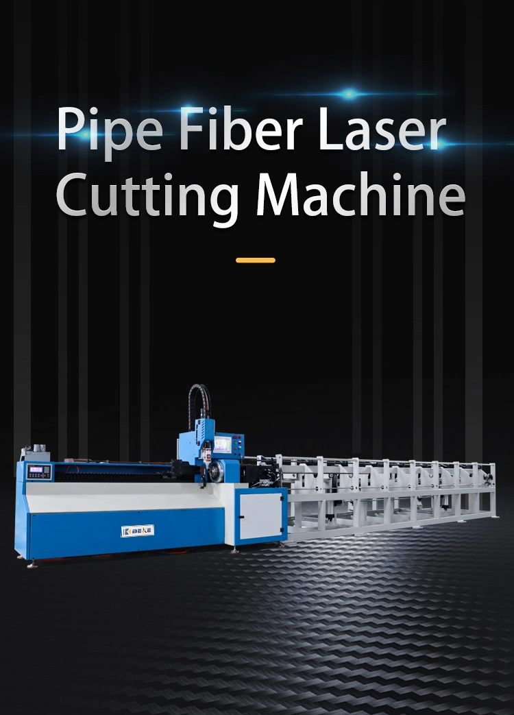 High Quality 1000W Fiber Laser Pipe Cutting Machine for Iron Tube Shearing Machine