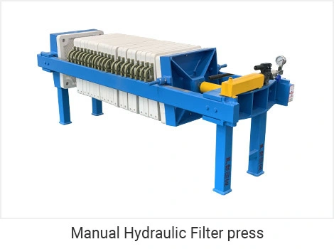 Automatic Industrial Hydraulic Sludge Chamber Filter Press with Washing system