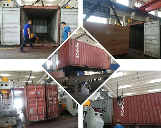 200 Tons Manufacturing Equipment Salt Lick Three Beam Four Column Hydraulic Press