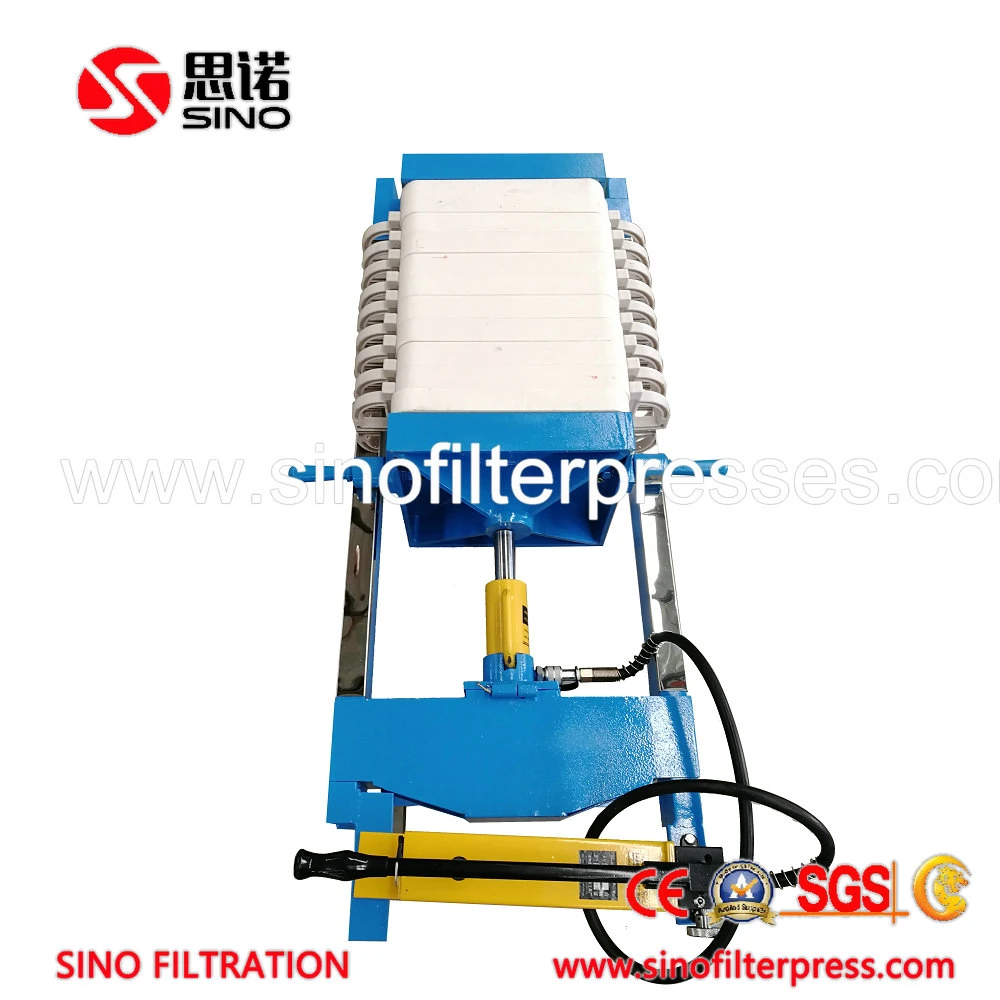 Chinese Low Price 3m2 Mini Manual Hydraulic Filter Press