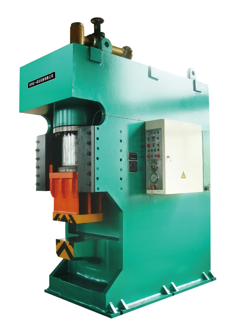 63t/100t/200t/315t Small Single Arm Automotive Rim Flattening and Duplicating Hydraulic Press Machine