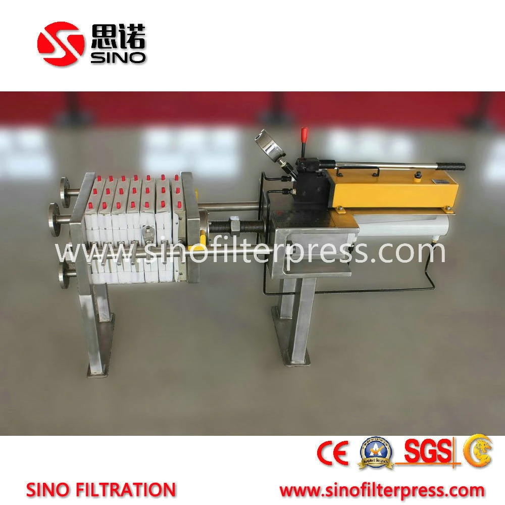 Hydraulic Filter Press for Apple Juice/Cider Beverage Industry Use