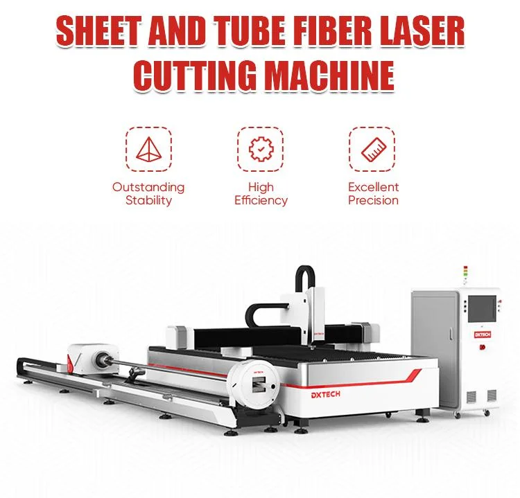 Fiber Laser Cutting Machine Metal Plate Tubes Laser Cutter Machine Ms CS Sheet Pipe OEM laser Cutter Machine 3000W