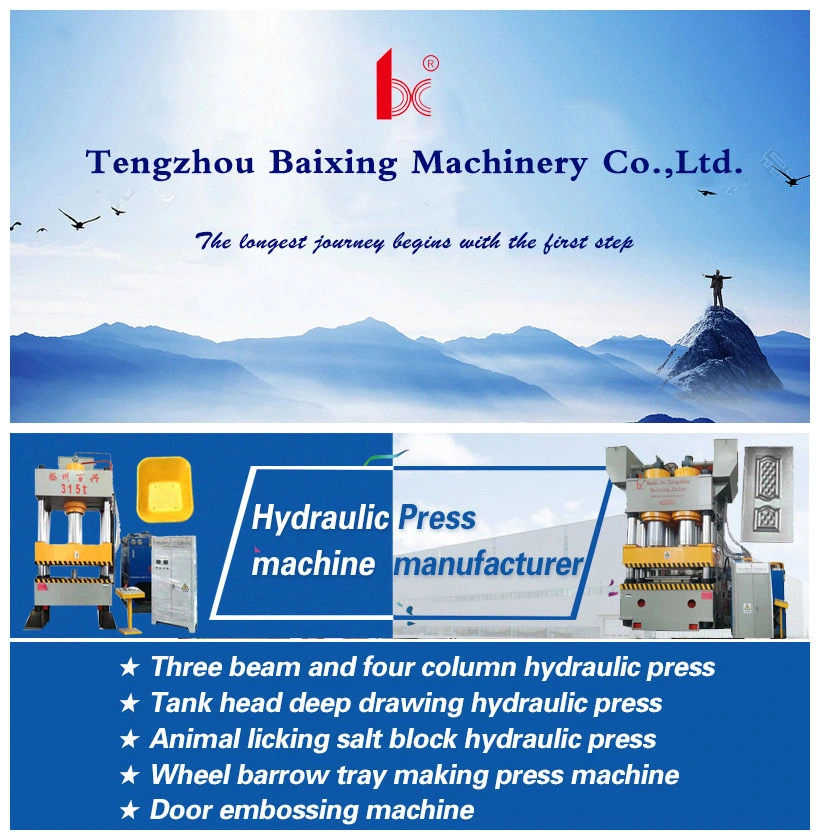 5 Kg 10 Kg Cattle and Sheep Lick Brick Salt Block Powder Forming Hydraulic Press 315 Tons / 500 Tons / 630 Tons