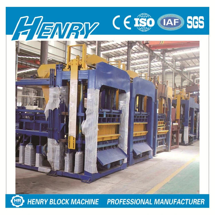 Construction Machinery Qt4-15 Hydraulic Press Machine Price Concrete Block Machine