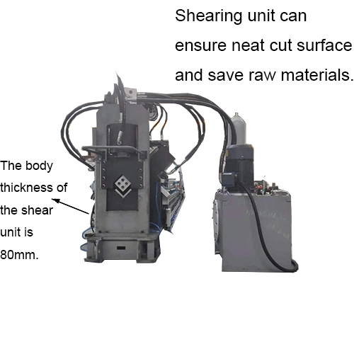 FINCM Angle Automatic CNC Hydraulic Shearing Punching Marking Machine