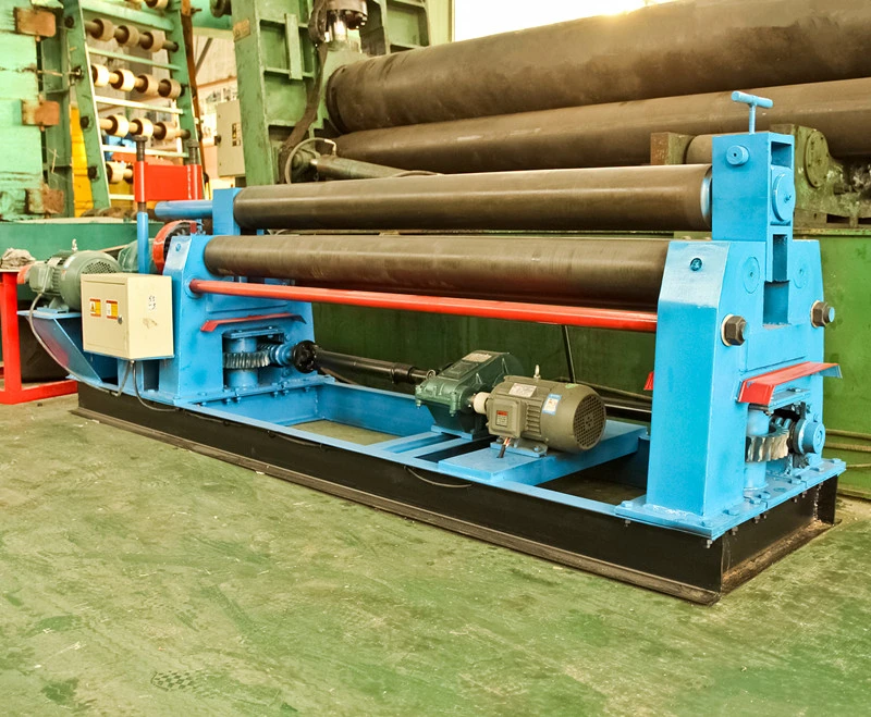 W11-6*1500 Mechanical Plate Sheet Bending Roll, Mechanical Roller Machine, Mechanical Rolling Machine