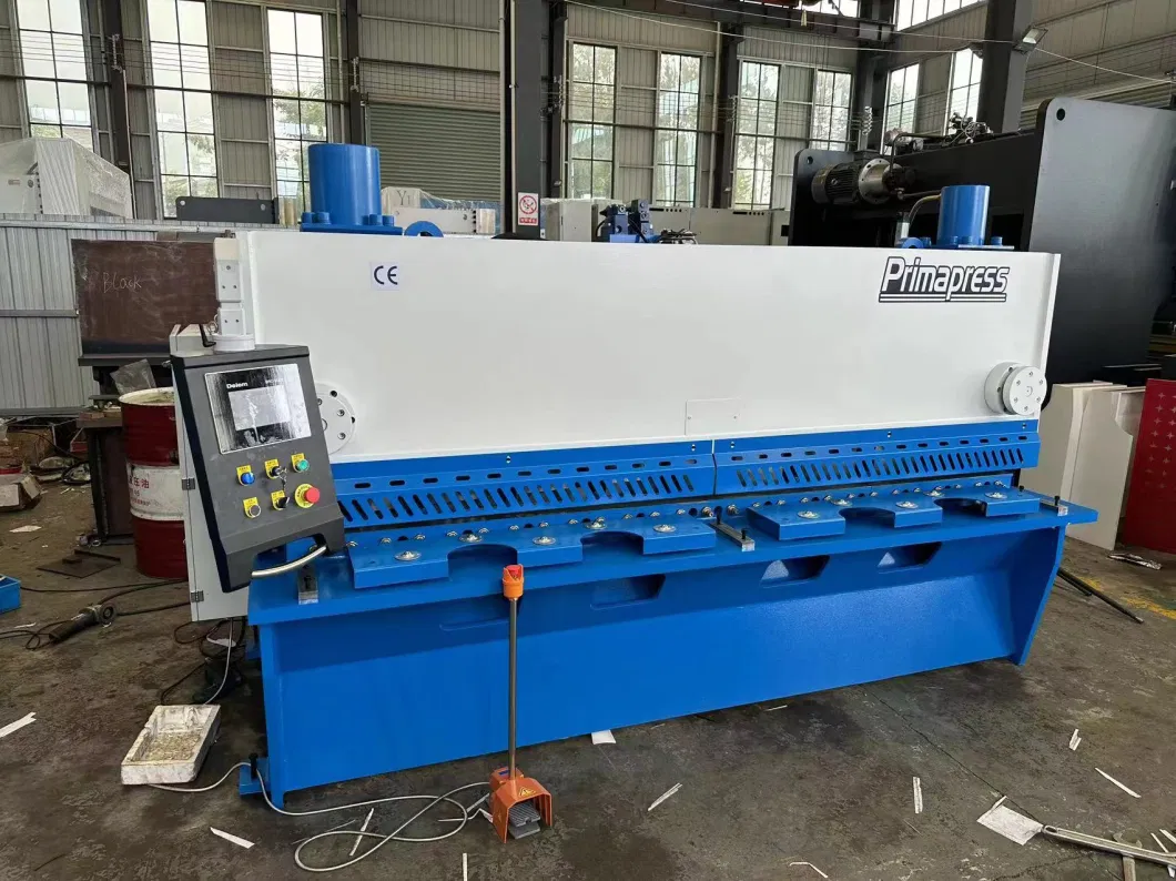 Primapress QC11K Hydraulic Cutting CNC Nc Shearing Machine for Sheet Metal Cutting
