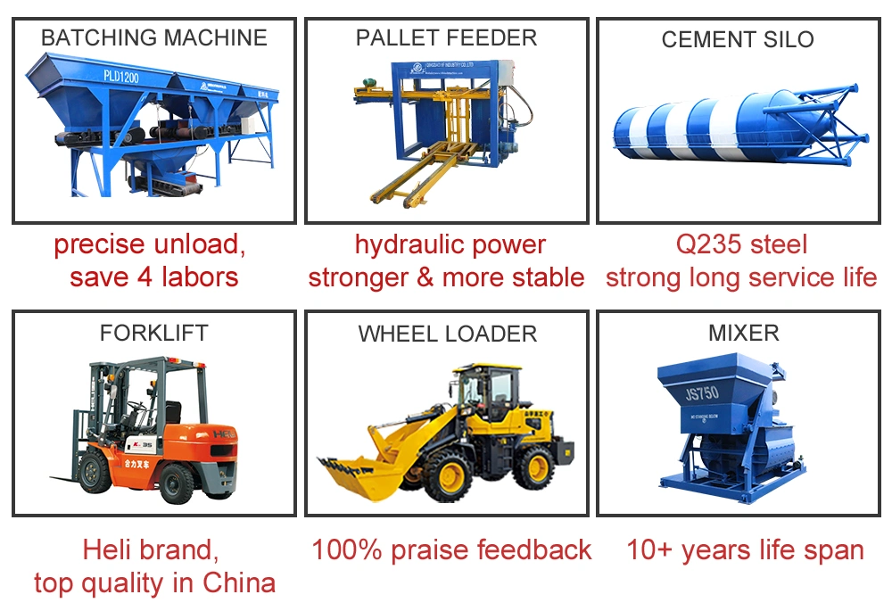 Qt6-15 Full Automatic Hydraulic/Hollow Solid/Concrete Cement/Brick Block Machine Construction Manufacturer