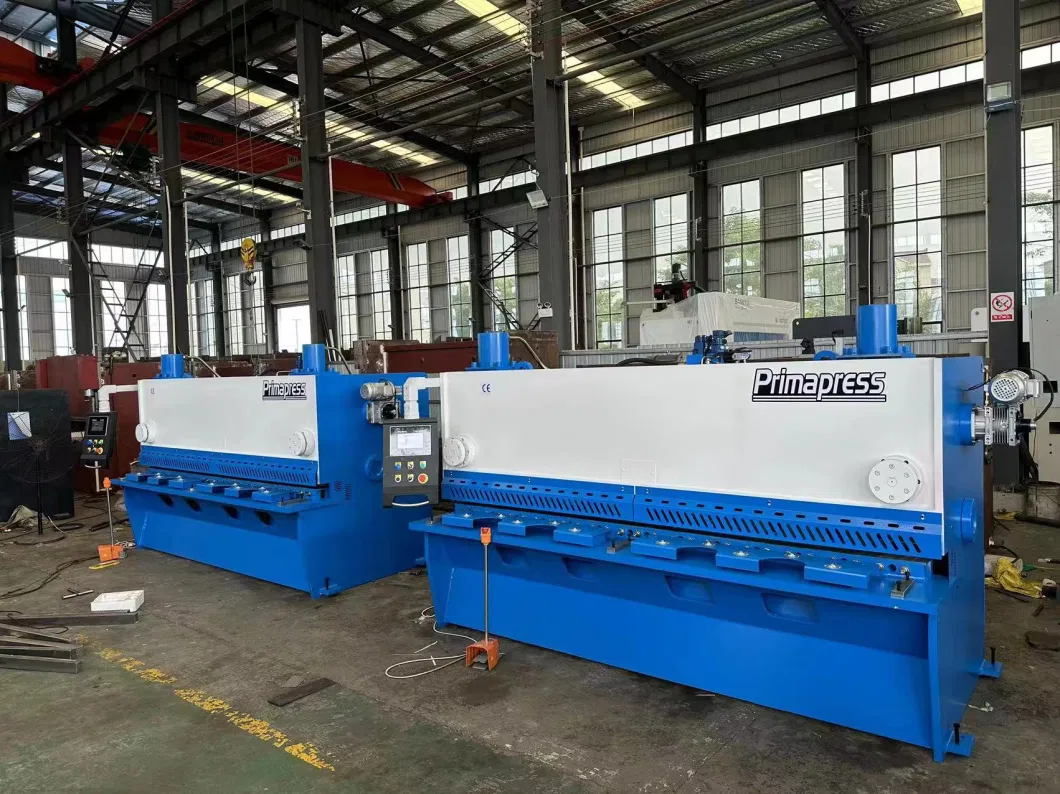 Primapress QC11K Hydraulic Cutting CNC Nc Shearing Machine for Sheet Metal Cutting