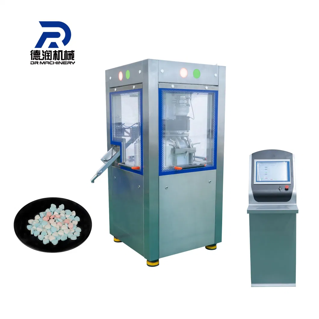 Gzp300 High Speed Small Hydraulic Pill Chlorine Pharmacy Mechanical Medicine Rotary Tablet Press Pill Making Pharmaceutical Equipment