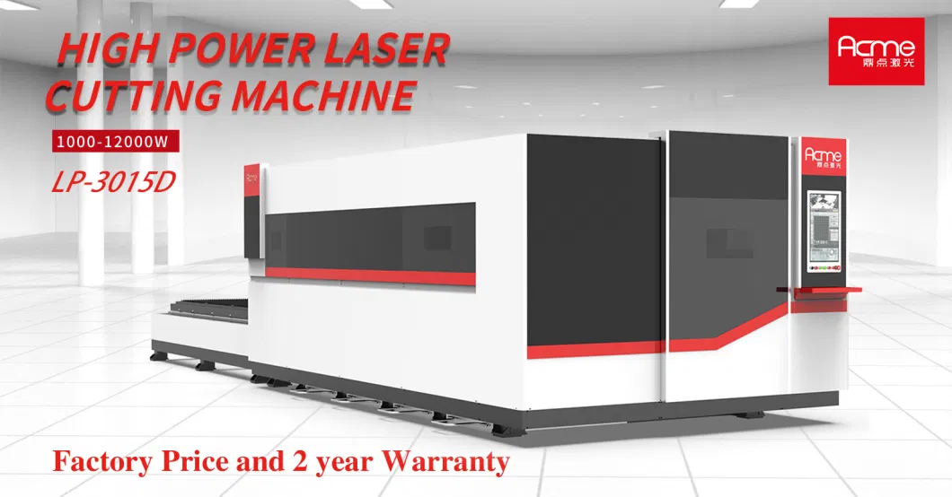 CNC 3015 Metal Sheet Fiber Laser Cutting Machines with 1000W 1500W 2000W 3000W 4000W 6000W 6kw Raycus for Stainless Steel Carbon Aluminum Plates and Tube Pipes