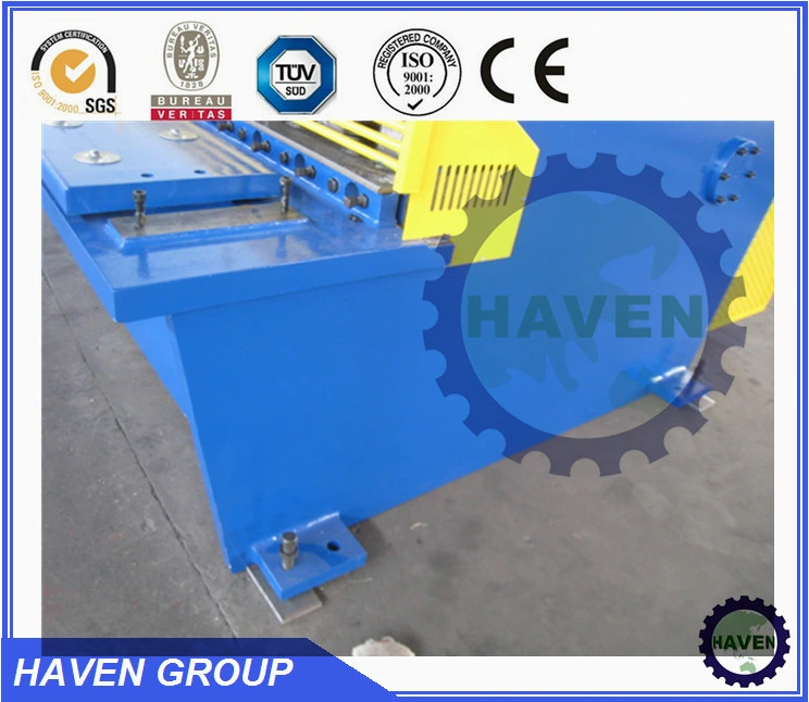 QC11Y-10X4000 CE approved hydraulic shearing machine for sale, hydraulic guillotine shearing machine