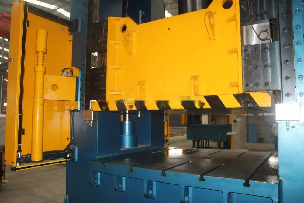 Four Column Hydraulic Press 1200 Tons, Deep Drwaing Hydraulic Press 1200t for Stainless Steel Sink
