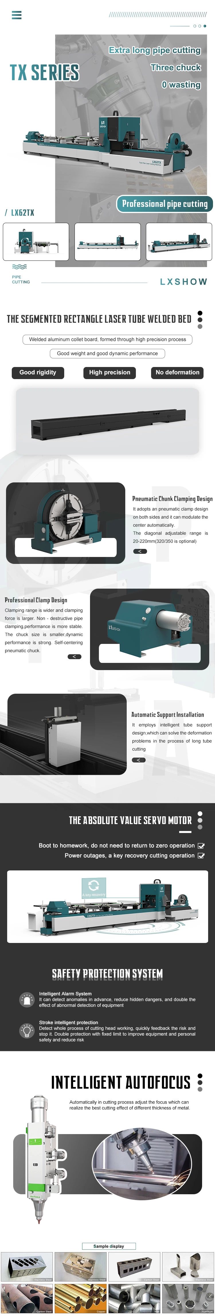 Industrial CNC Steel Sheet Metal Fiber Laser Cutting Machine Company Price