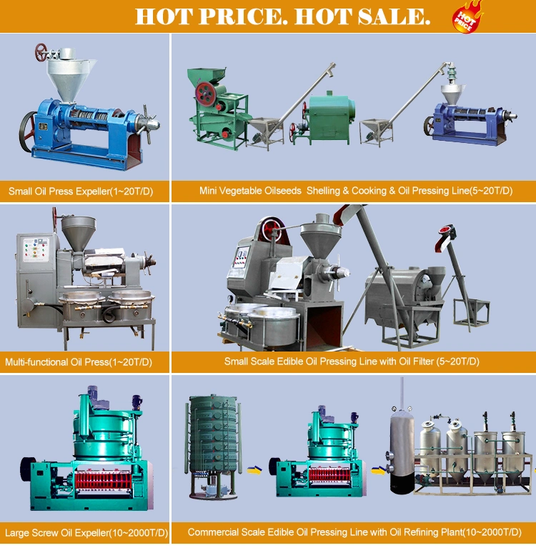 Industrial Expeller Hydraulic Olive Oil Press Equipment Oil Press Machine