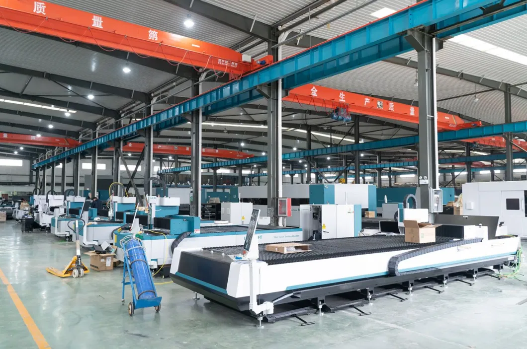 Industrial CNC Steel Sheet Metal Fiber Laser Cutting Machine Company Price