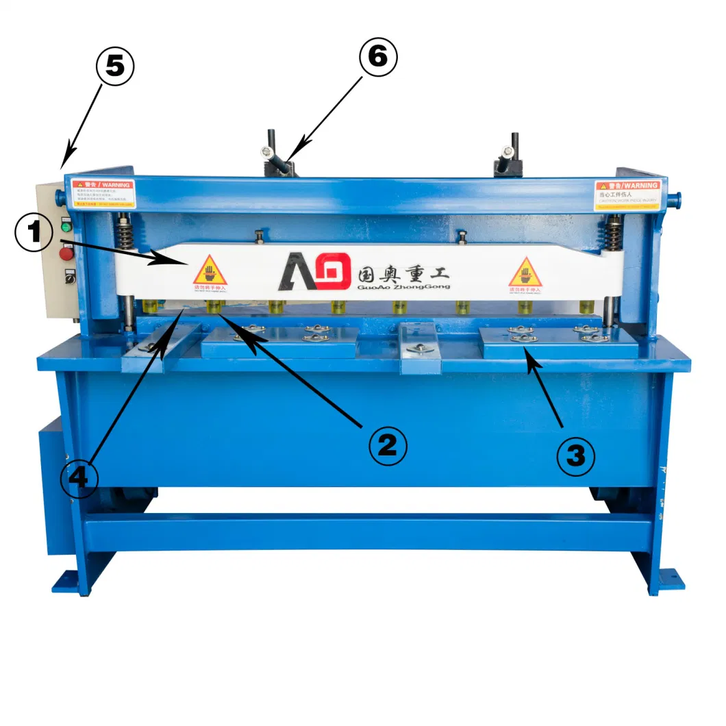 Good Quality Metal Plate Shearing Machine Iron Cutting Machine Metal Sheet Electric