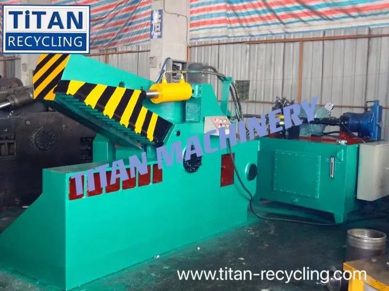 Alligator Type Scrap Pipe Tube Iron Bar Cutting Shear Machine for Metal Recycling