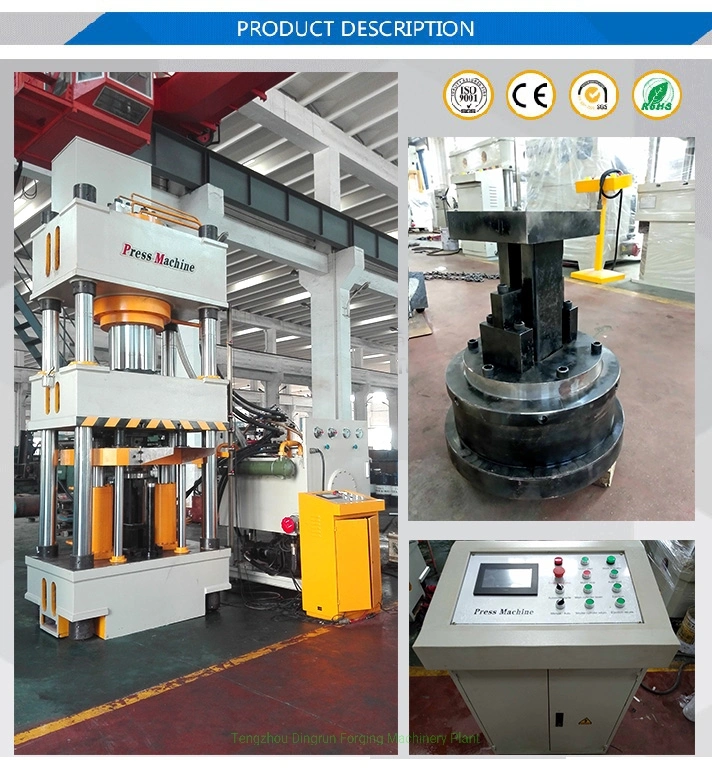 630 Ton Salt Block Hydraulic Press with Double Production