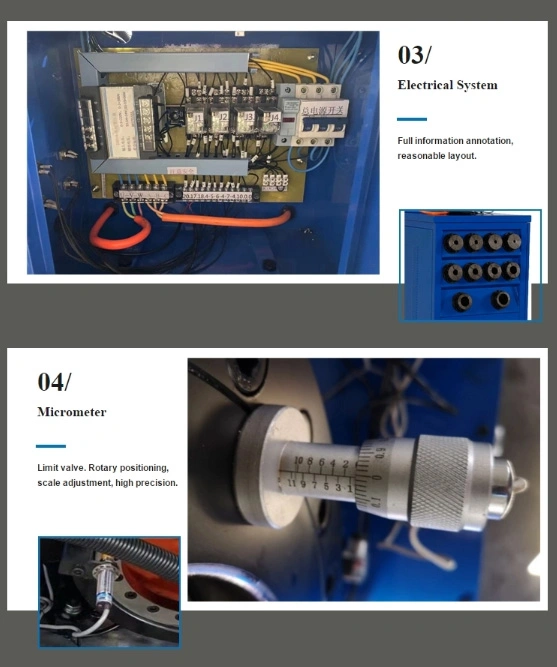 Professional Manufacturer up to 2&prime;&prime; Hose Pipe Pressing Machine Metal Used Portable Press Hydraulic Crimping Machine