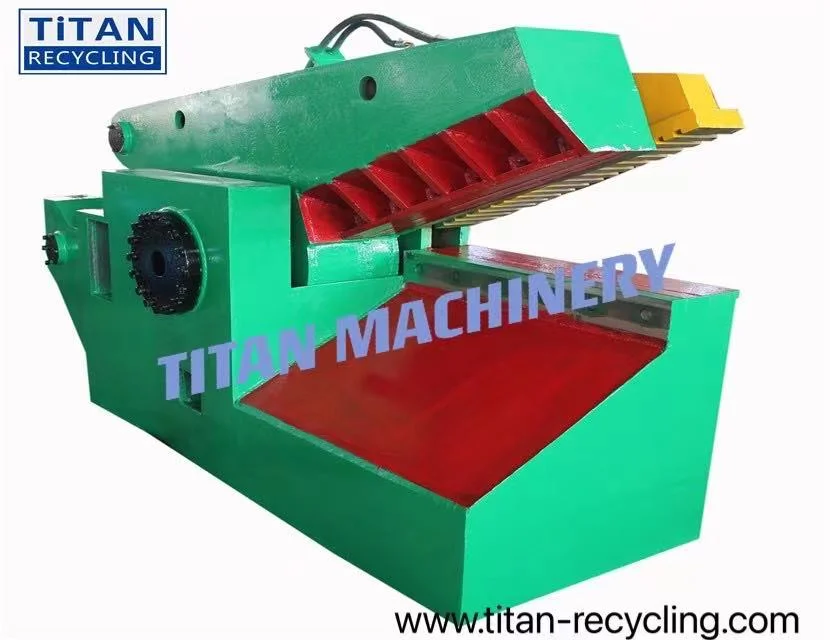 Alligator Type Scrap Pipe Tube Iron Bar Cutting Shear Machine for Metal Recycling