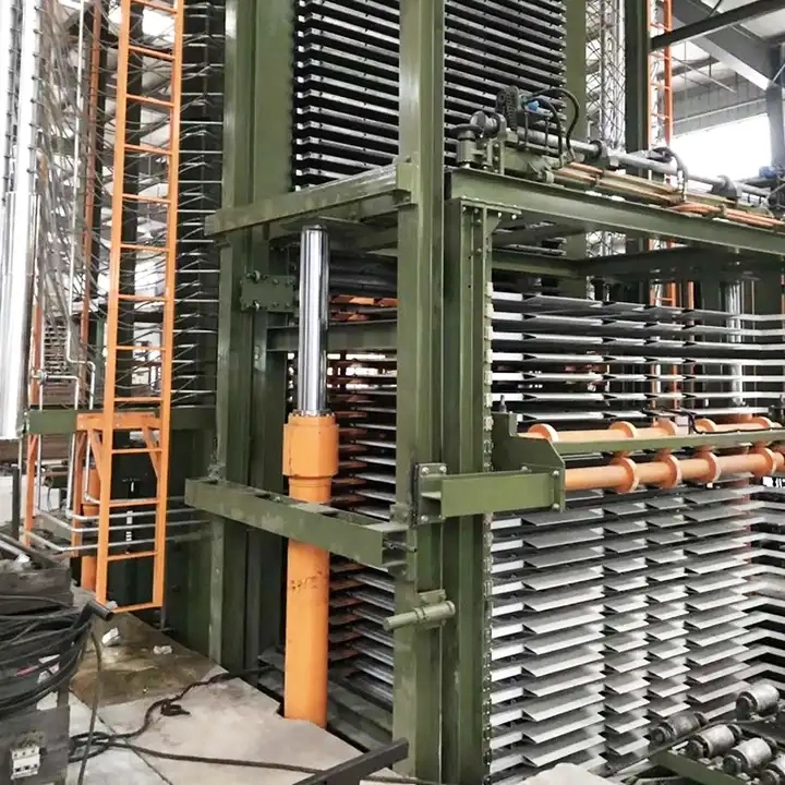 400 Ton 25 Layers Hydraulic Hot Press Machine for Woodworking to Vietnam