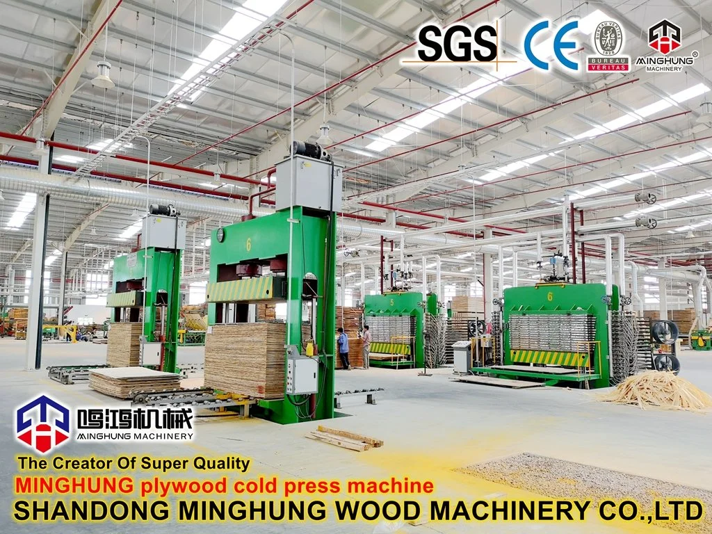 500 Ton Hydraulic Cold Press Machine for Veneer Laminated Plywood Production