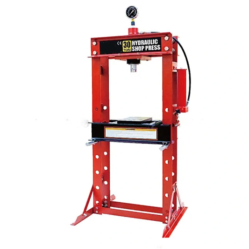 Heavy Duty Vehicle Equipment 40t Hydraulic Shop Press with Car Bottle Jack