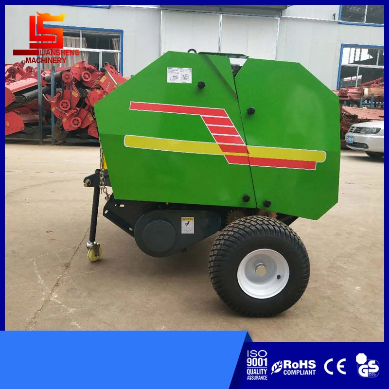 Tractor Power Small Hay Baler Grass Round Baler Baling Press Agricultural Pasture Baler Tractor Baling Machines Hydraulic Press