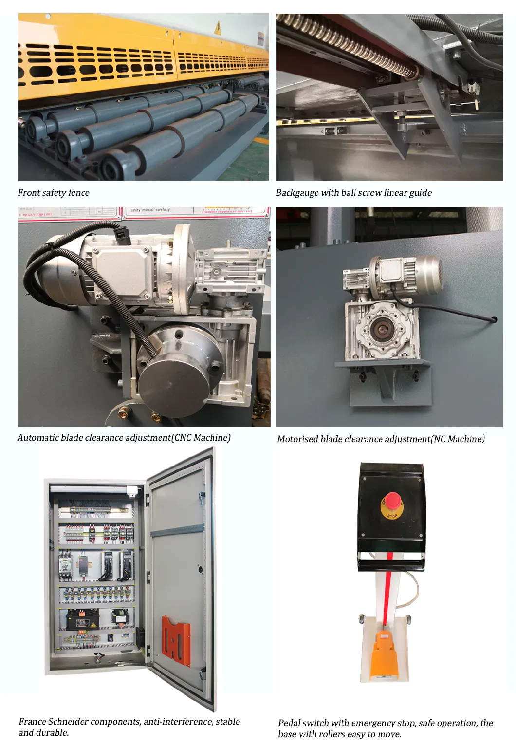 E21s/Dac310s Controller QC11y 12mm Thickness 3200 Hydraulic Plate Shearer Shearing Machine for Sale