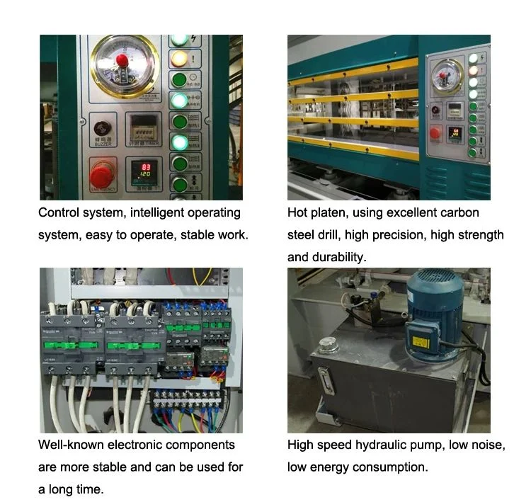 Proper Price Hydraulic Wooden Door Veneer Wood Pressing Machine Hot Press Laminate Door Skin Plywood Machine