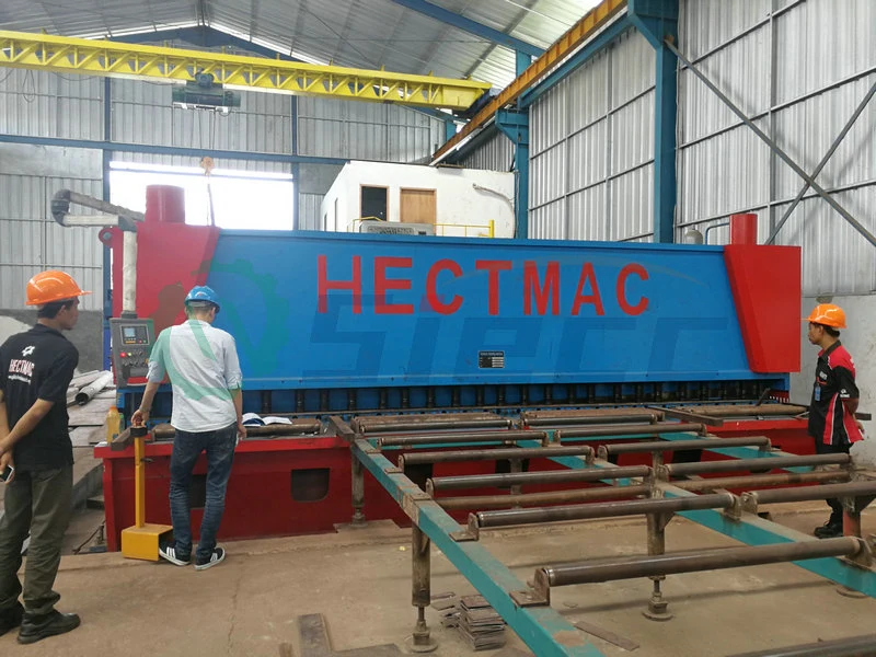 Siecc Brand QC12y-4X2500 Chinese Suppliers Swing Beam Shearing Machine Steel Plate