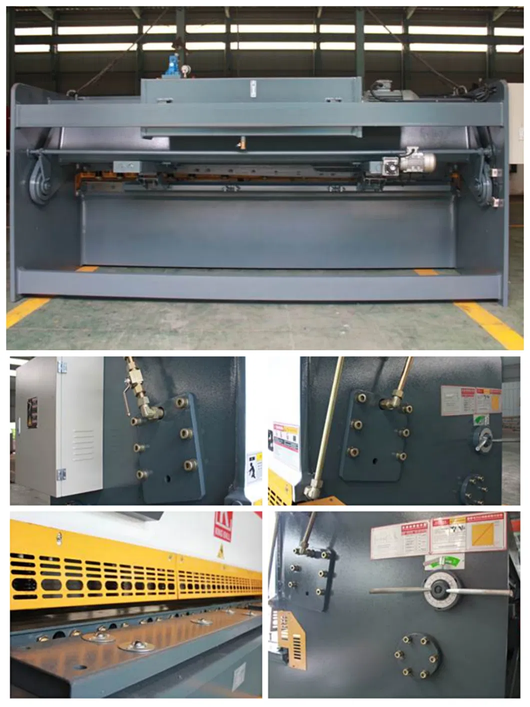 High Accuracy Hydraulic Manual Guillotine Sheet Metal Steel Plate Cutter Equipment QC12y-20X2500