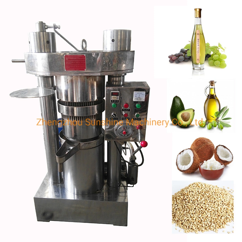 Hydraulic Mini Mustard Olive Cold Sesame Oil Press Machine