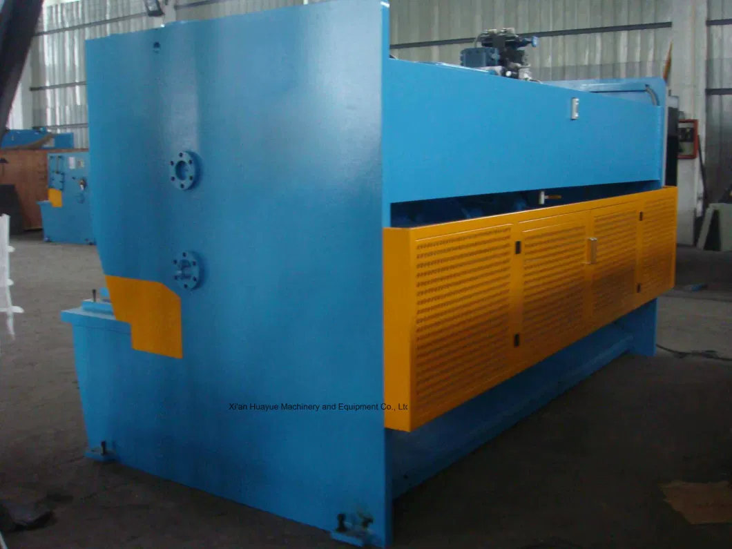 QC11Y-10X6000 Hydraulic Guillotine Shearing Machine &amp; Steel Plate Cutting