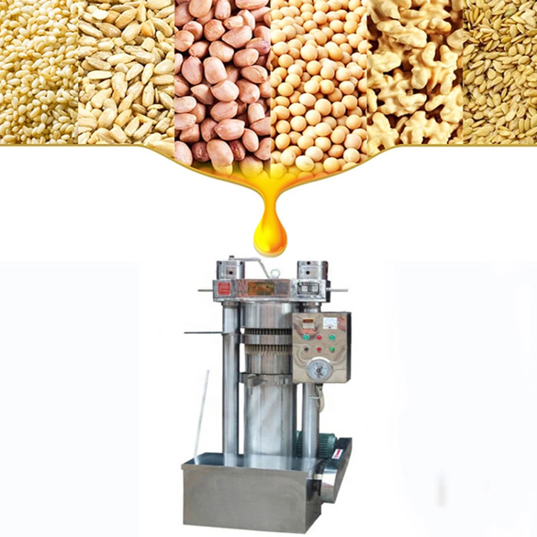 Automatic Hydraulic Soybean Oil Press Peanut Oil Expeller Walnut Oil Machine Palm Kernel Oil Press Machine Soybean Oil Equipment