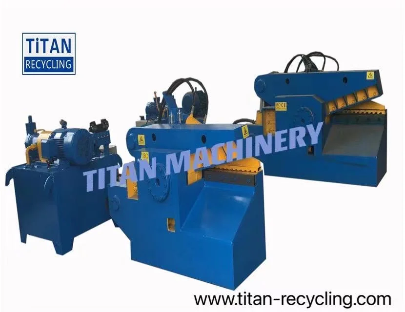 Alligator Type Scrap Pipe Tube Iron Bar Cutting Shear Machine for Metal Recycling