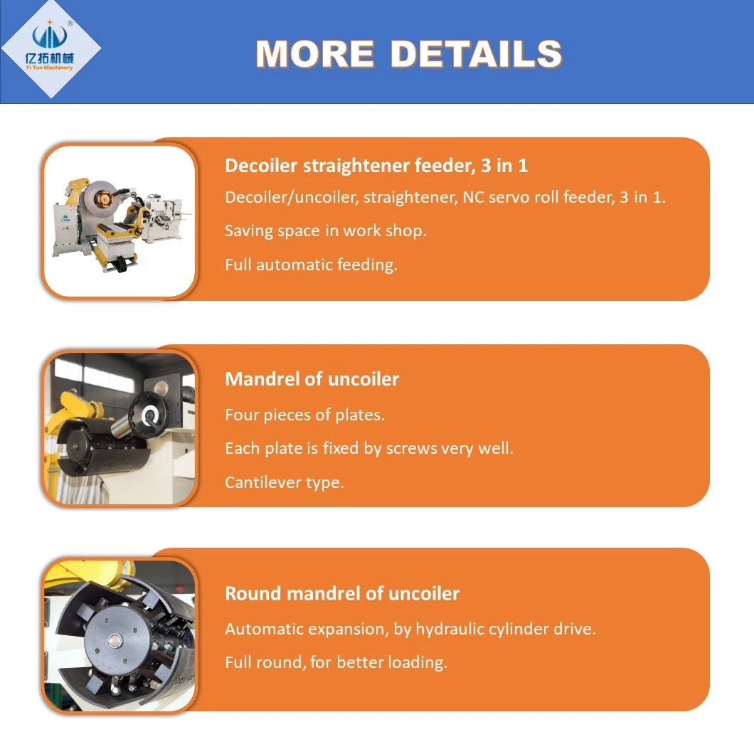 Metal Coil Automatic Stamping Press Servo Feeder Cut to Length Line Shearing Machine