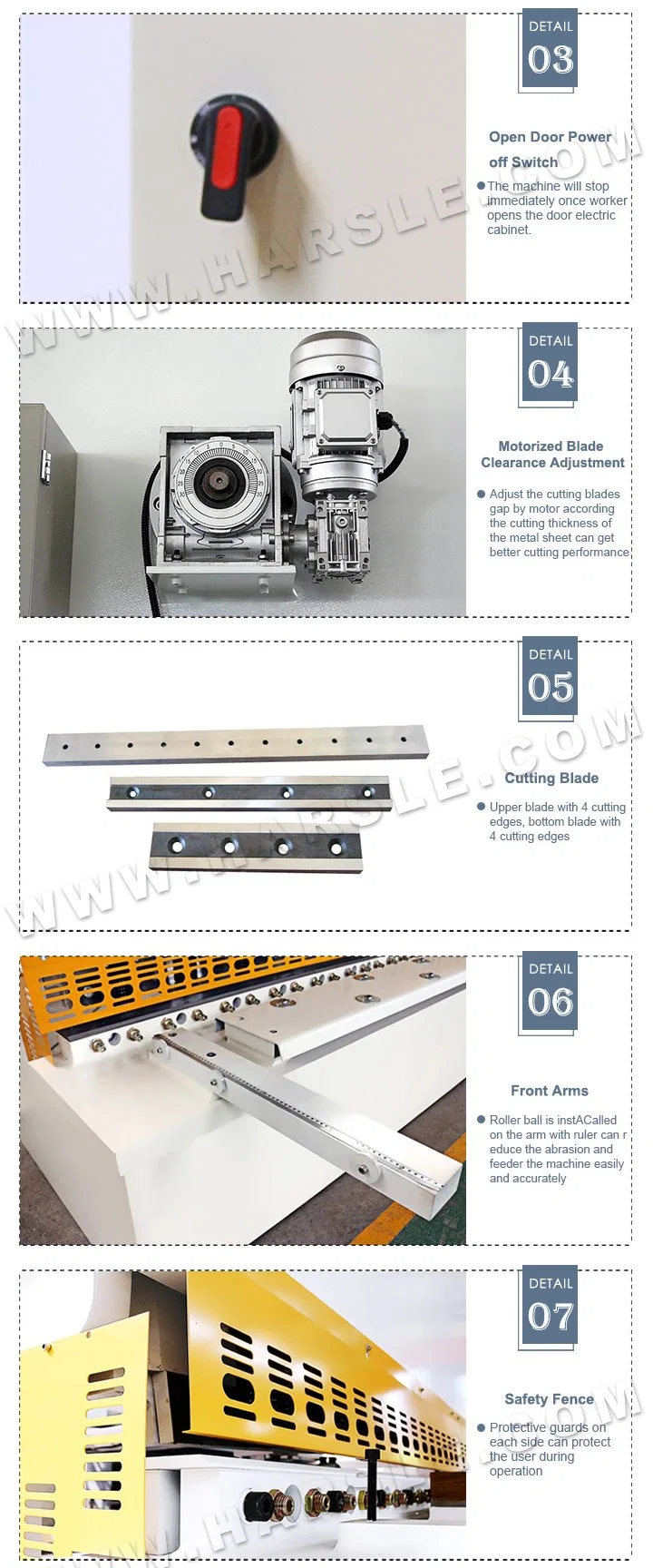 QC11K Series Nc Hydraulic Plate Shearing Machine for Sale