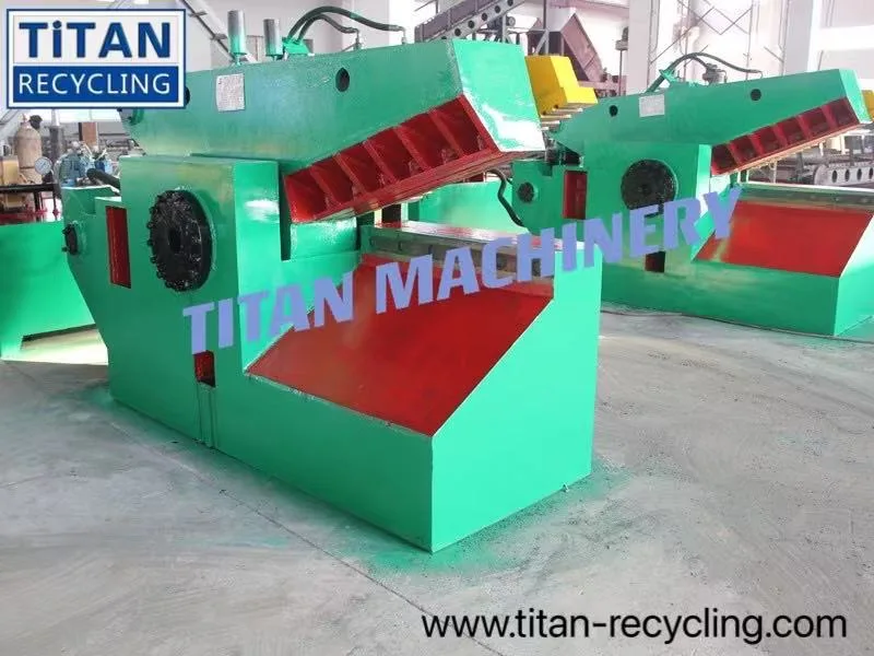 Alligator Type Scrap Pipe Tube Iron Bar Cutting Shear Machine for Metal Recycling