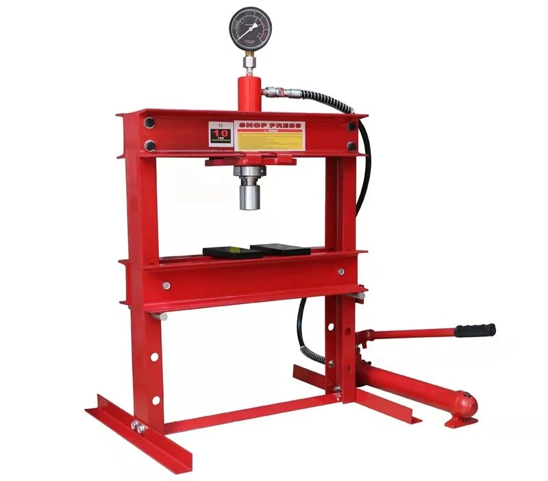 Max Working Distance 800mm Car Bearing Removal Equipment 30 Ton Hydraulic Shop Floor Press