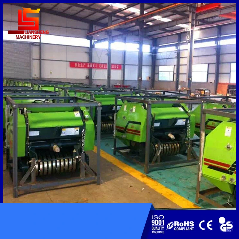 Tractor Power Small Hay Baler Grass Round Baler Baling Press Agricultural Pasture Baler Tractor Baling Machines Hydraulic Press